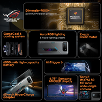 ASUS ROG telefon 6D ultimate telefon do gier MediaTek Dimensity 9000 + 165Hz e-sport ekran 6000mAh bateria ROG 6D telefon komórkowy 2